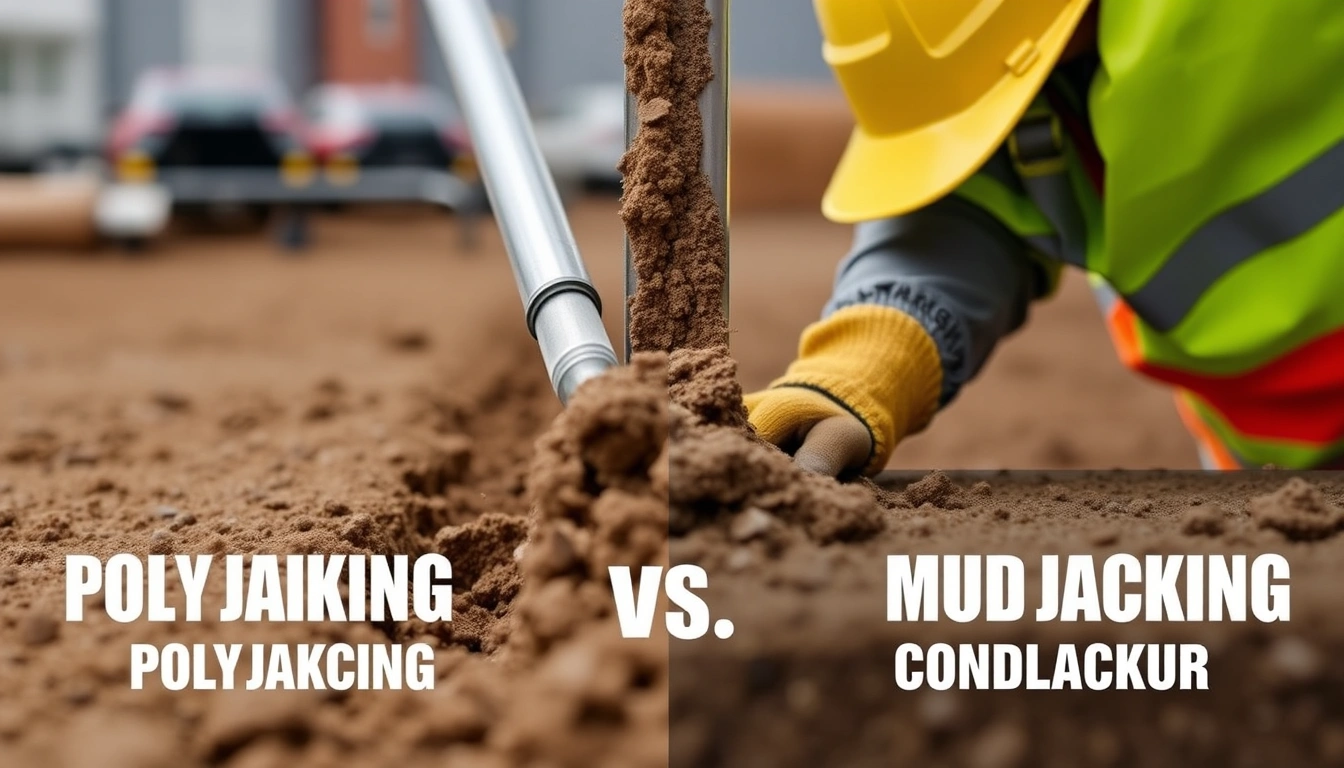 polyjacking vs mudjacking contractor which to choose