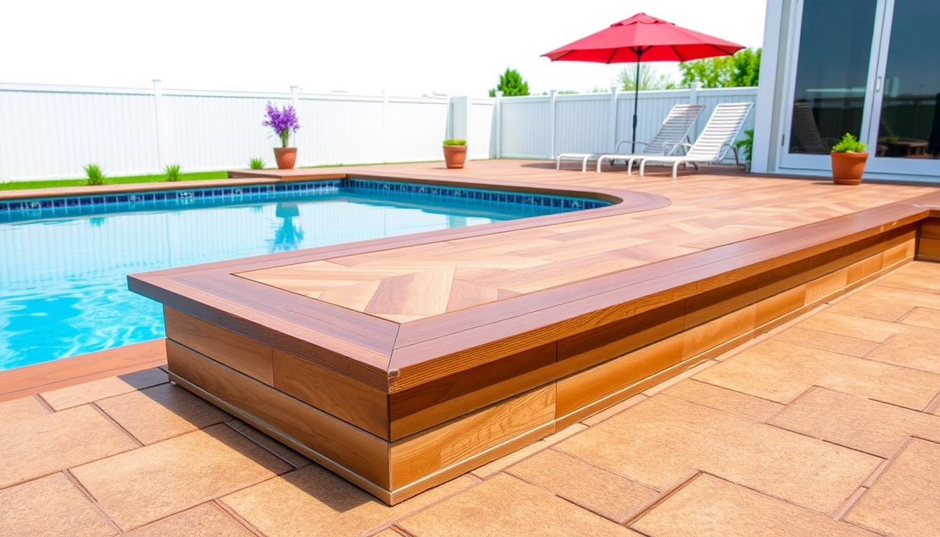 pool deck leveling financing options