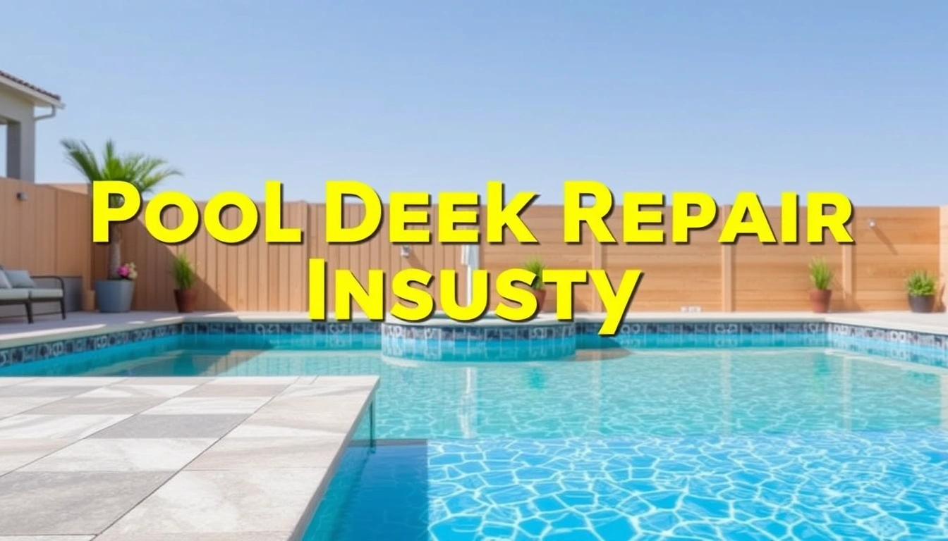 pool deck repair industry statistics